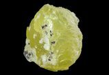 Lemon-Yellow Brucite - Balochistan, Pakistan #40391-2